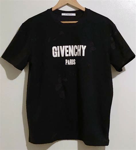 givenchy distressed t shirt legit check|is givenchy real.